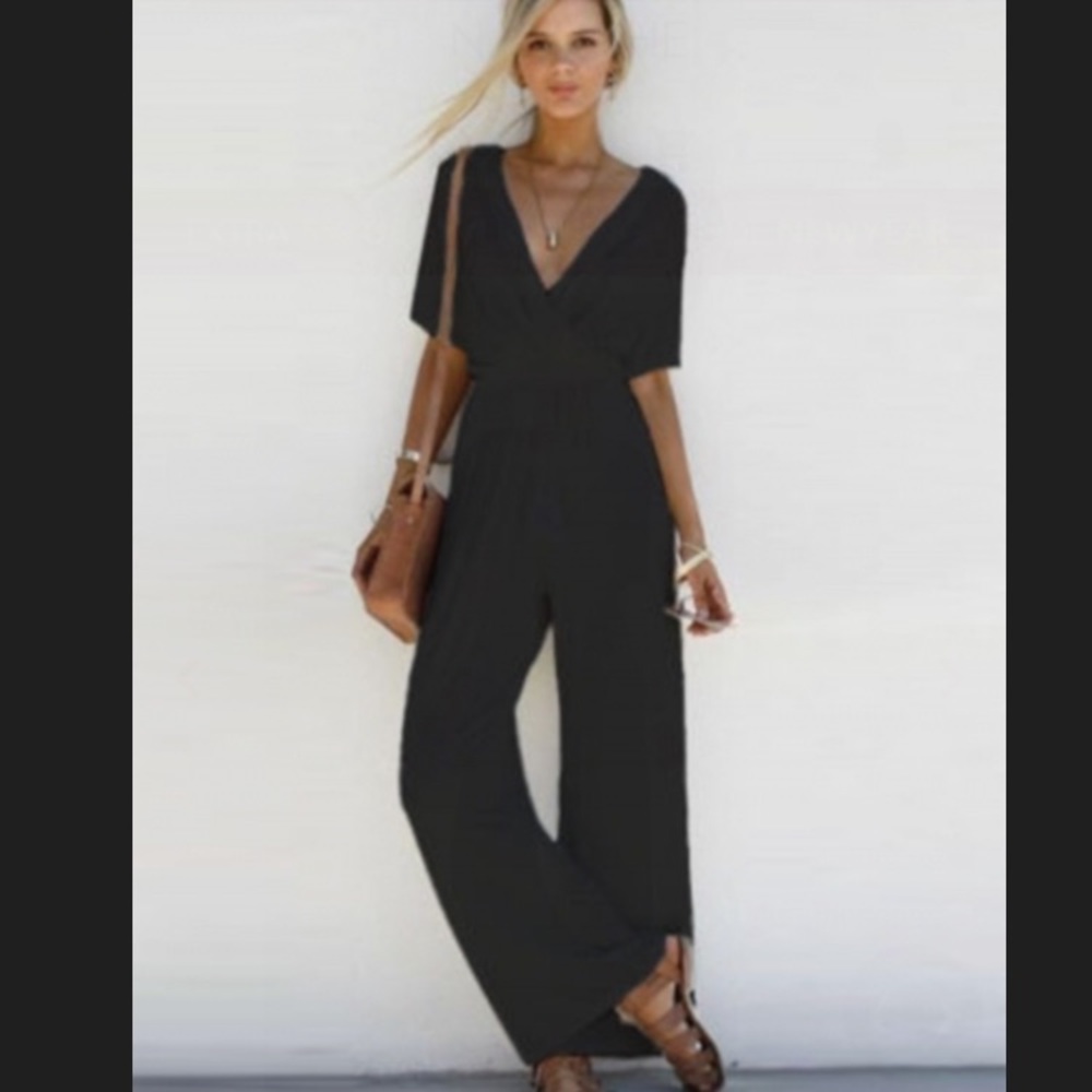 Black jumpsuit